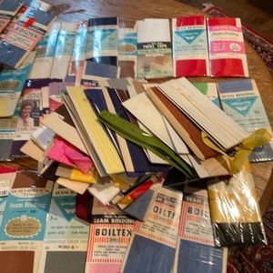 Bundle Sewing Tape Bias, Hem, RicRac, Lace, Piping